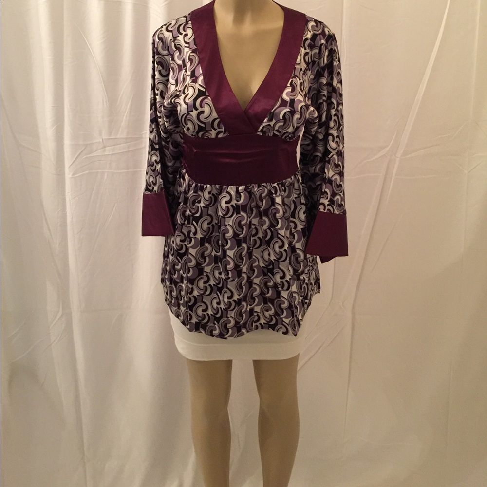 Kimono Style Tunic Top